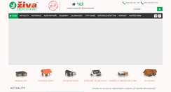 Desktop Screenshot of drevostavby-ziva.cz